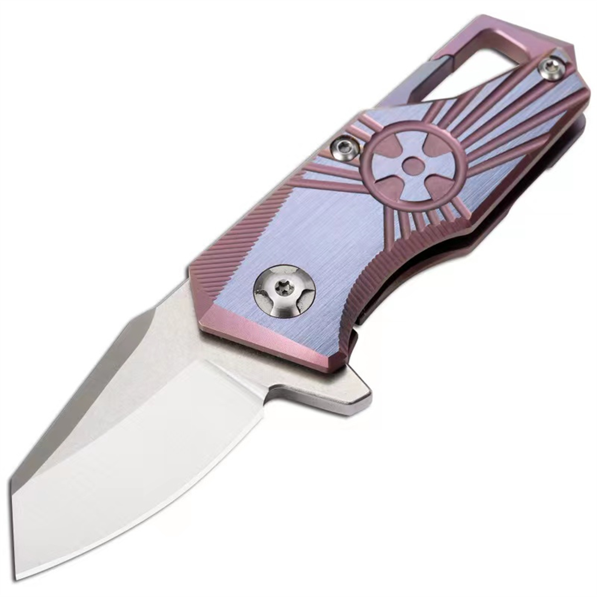 Camp Knife Multi - Titanium alloy Mini knife M390 Pocket