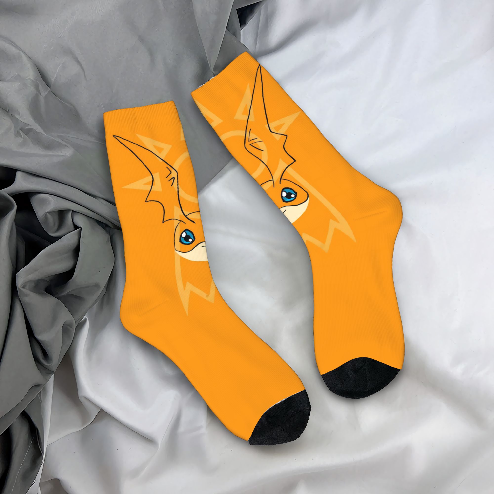 Outdoor Adventure Youtube - Anime Digimon Adventure Stockings Men Socks