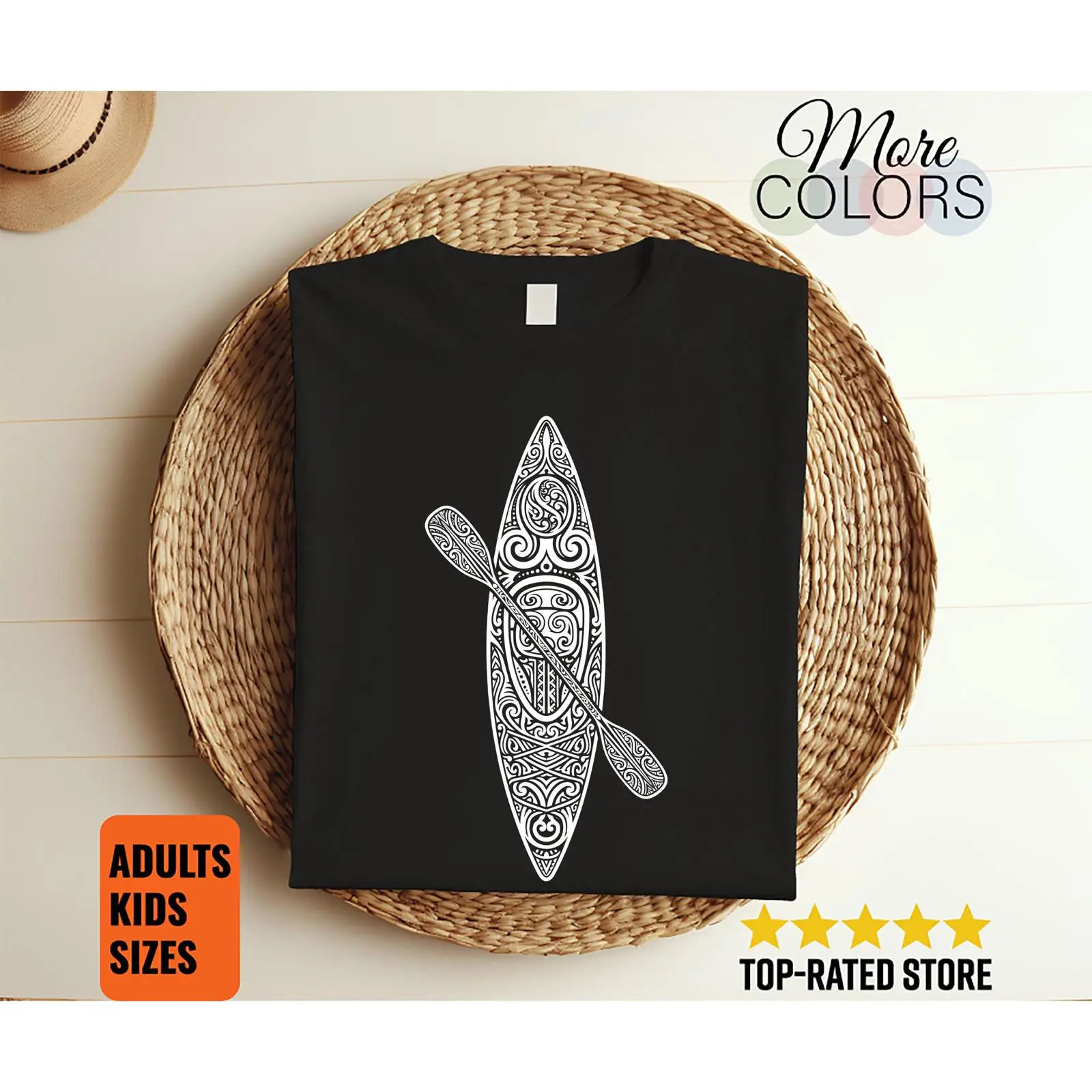 Tribal Kayak Canoe T Shirt Pad - огляд і ціна Outdoor Adventure Ideas