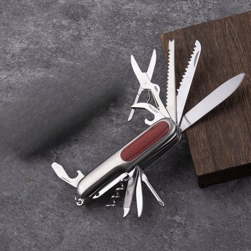 10 in 1 Multifunctional Swiss  - огляд і ціна Camp Knife Multi