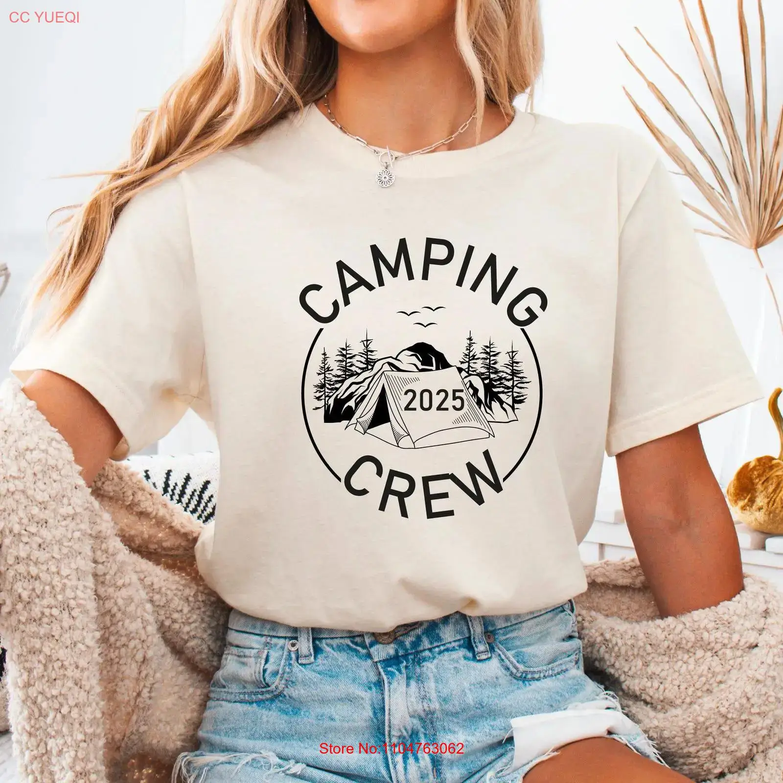 Camping Crew 2025 T Shirt For  - огляд і ціна Outdoor Adventure Group
