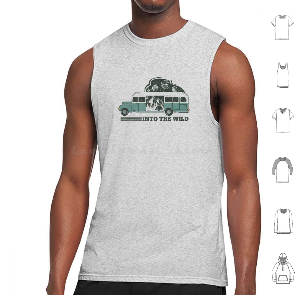 Into The Wild Tank Tops Vest S - огляд і ціна Outdoor Adventure Cinema