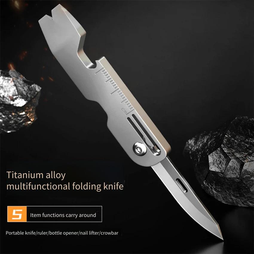 Titanium Alloy Multi-Function  - огляд і ціна Camp Knife Multi