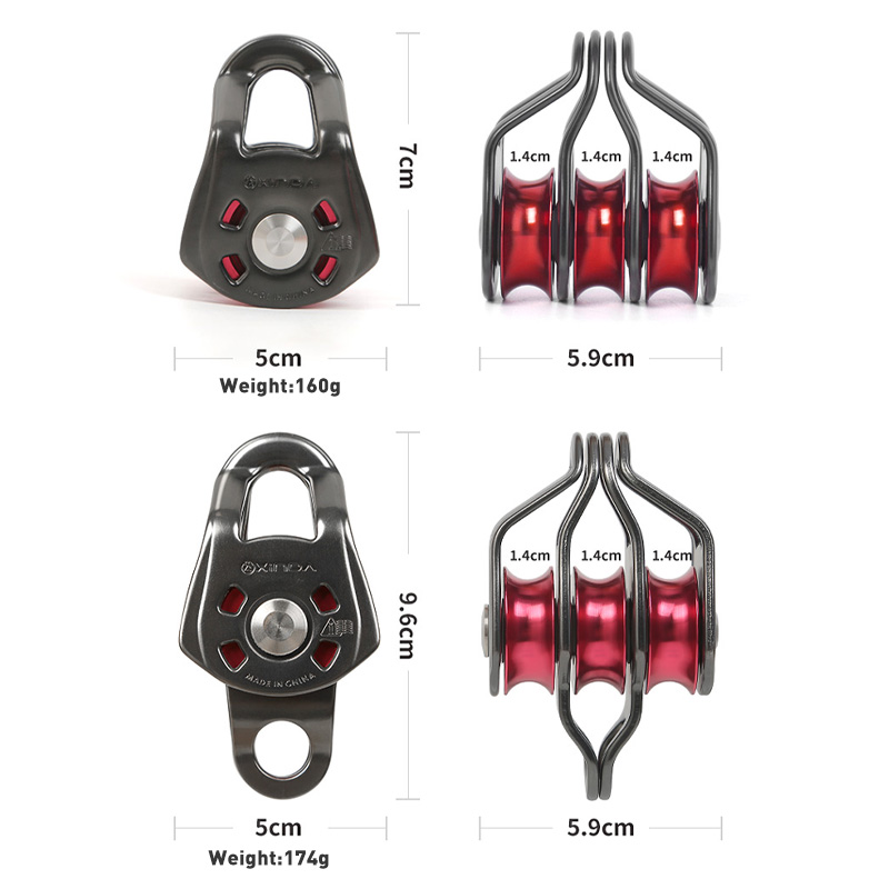 Xinda Outdoor Three Pulley Sli - огляд і ціна Rope Climbing Static