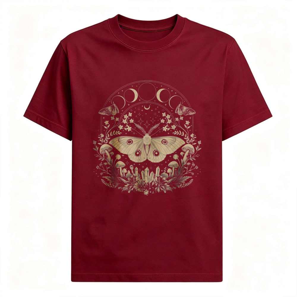 Starry Crescent Moth Unisex Co - огляд і ціна Outdoor Adventure Walks