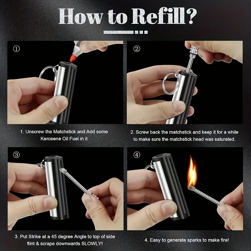 Piston-style Survival Fire Sta - огляд і ціна Fire Piston Starter