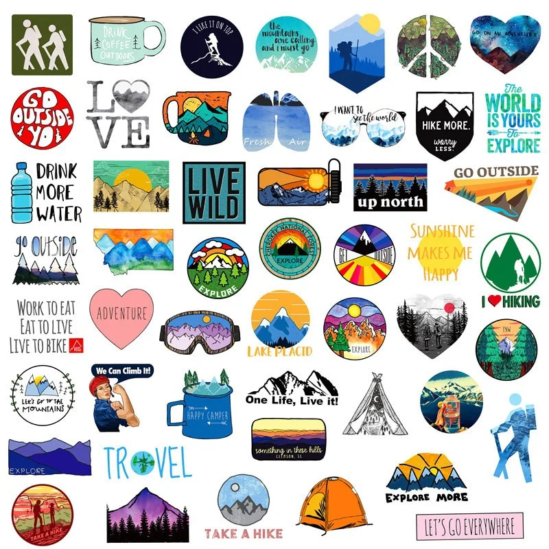 50PCS Outdoor Adventure Hiking - огляд і ціна Outdoor Adventure And Travel