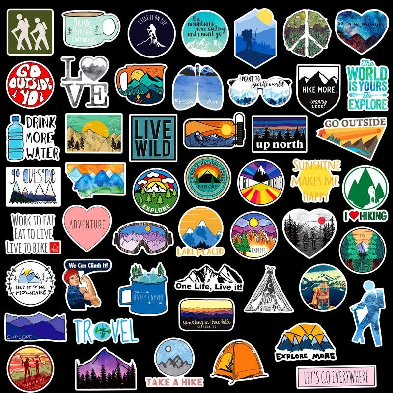 50PCS Outdoor Adventure Hiking - огляд і ціна Outdoor Adventure And Travel