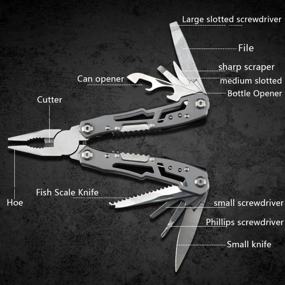 Camping Multitool Stainless St - огляд і ціна Camp Knife Multi