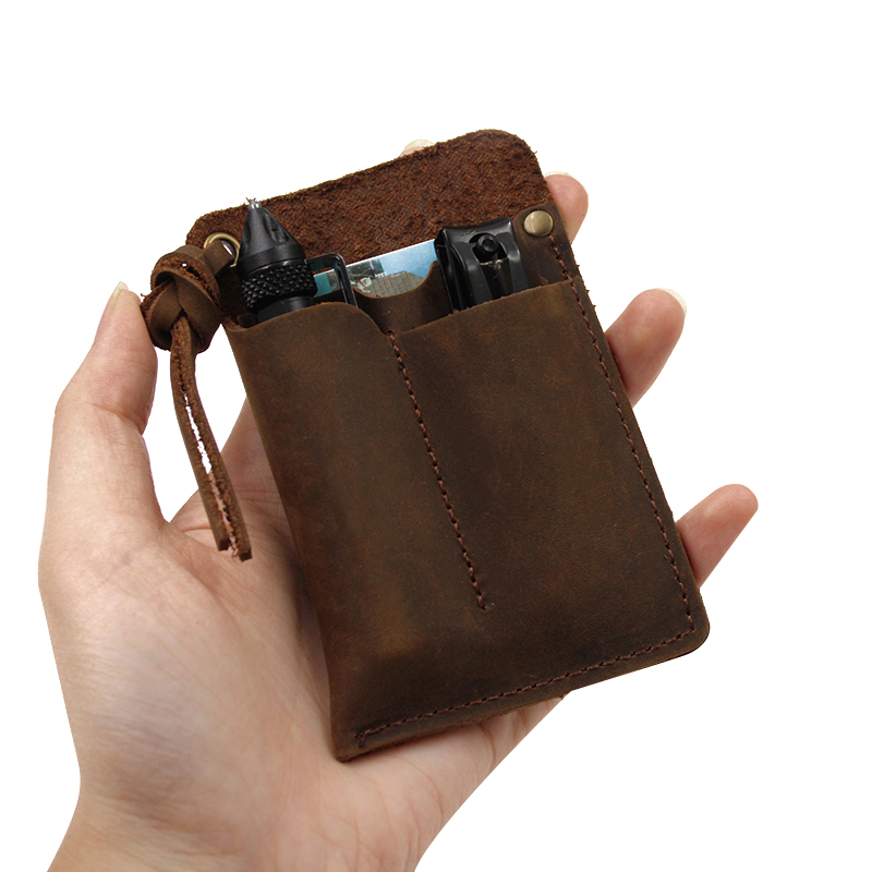 Genuine Leather EDC Organizer  - огляд і ціна Fire Piston Starter