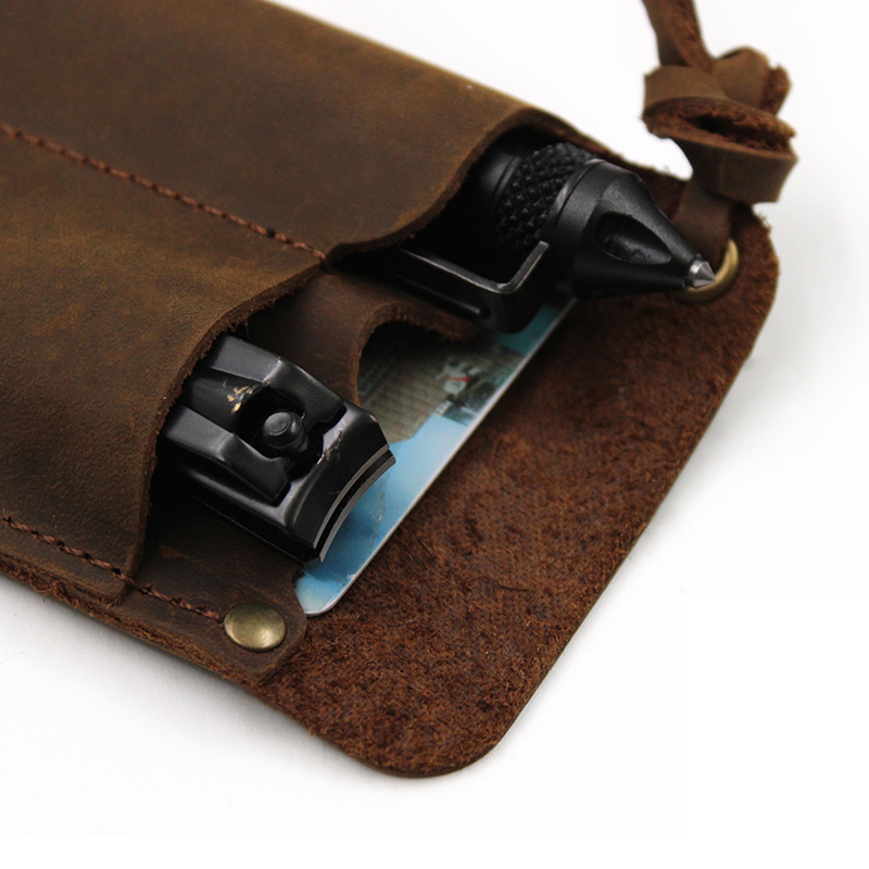 Genuine Leather EDC Organizer  - огляд і ціна Fire Piston Starter