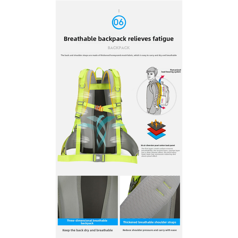 AZELA 36-55L Hiking Backpack L - огляд і ціна Outdoor Adventure And Travel